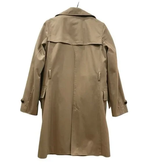Ines de la Fressange Trenchcoat, Tan, Size XS